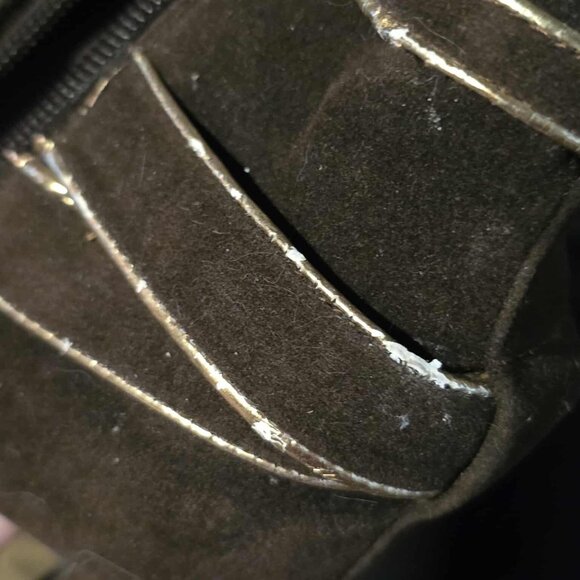 Size 8.5 De Blossom Collection Brown Gold Buckle Ankle Booties High Heels Shoes - Picture 14 of 16